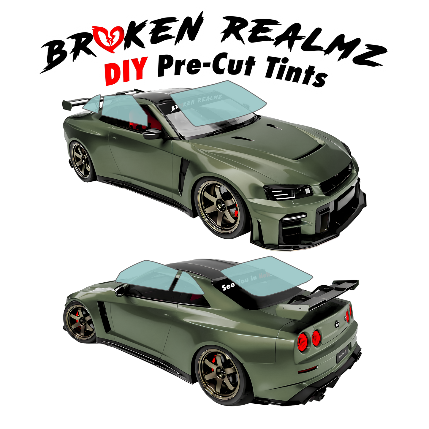 DIY Pre Cut Window Tints