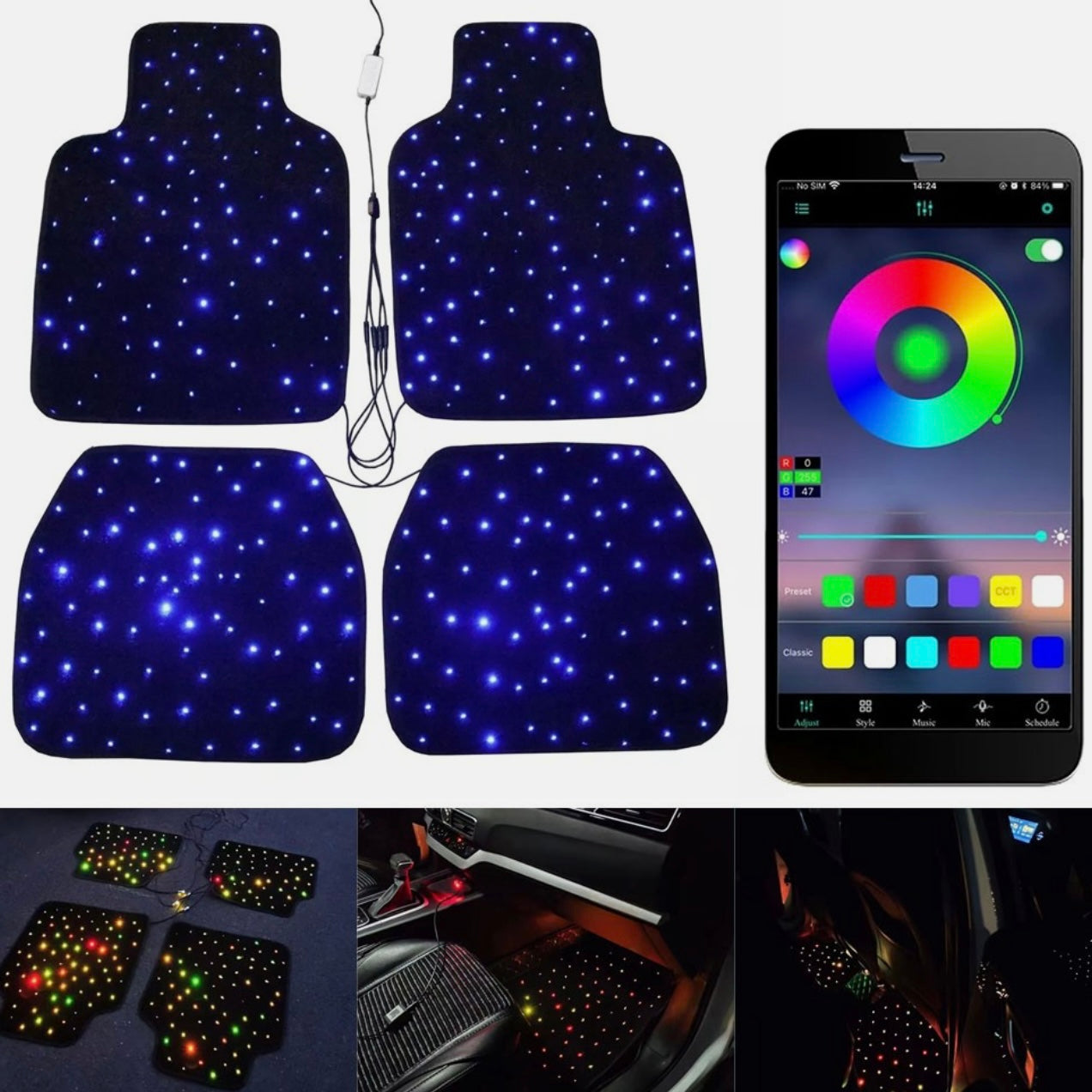 FREE Universal Starlight Floor Mats (ONE PER ORDER)