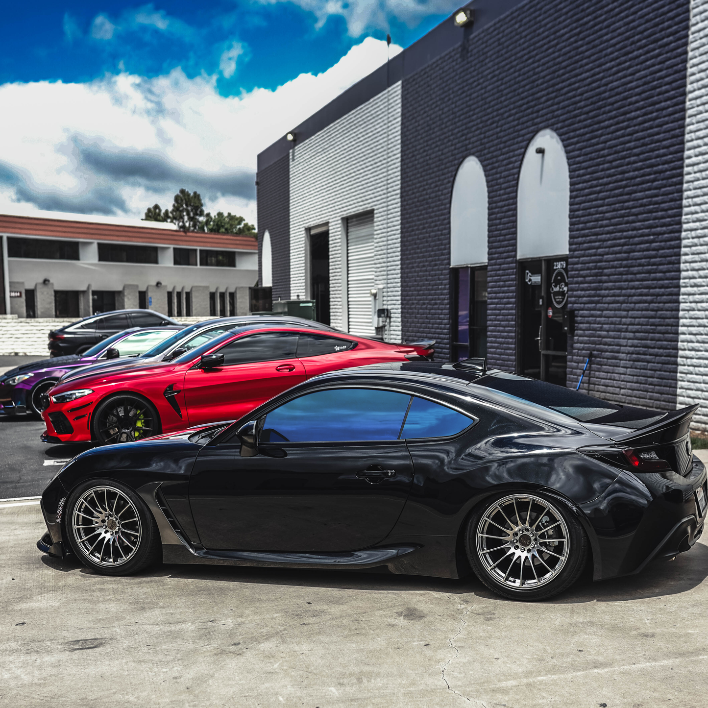 Blue Chrome Mirror Tint