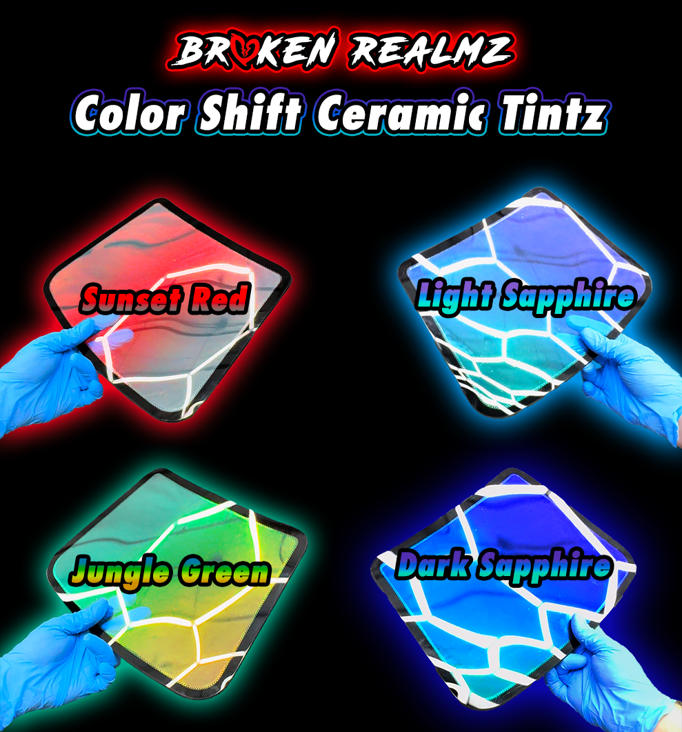 Dark Sapphire Color Shift Ceramic Tint