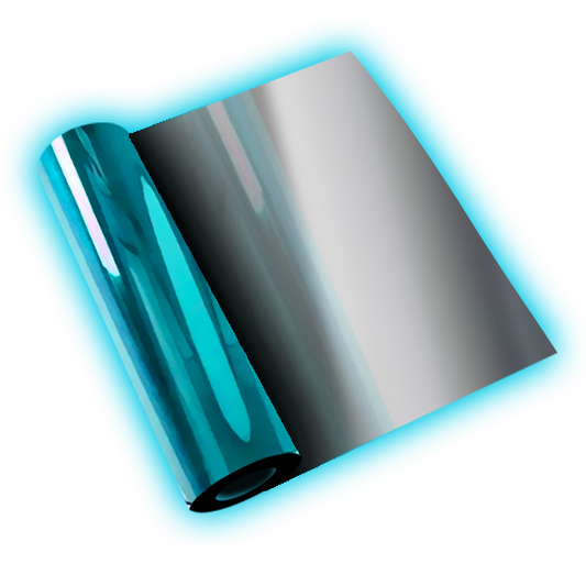 Teal Chrome Mirror Tint