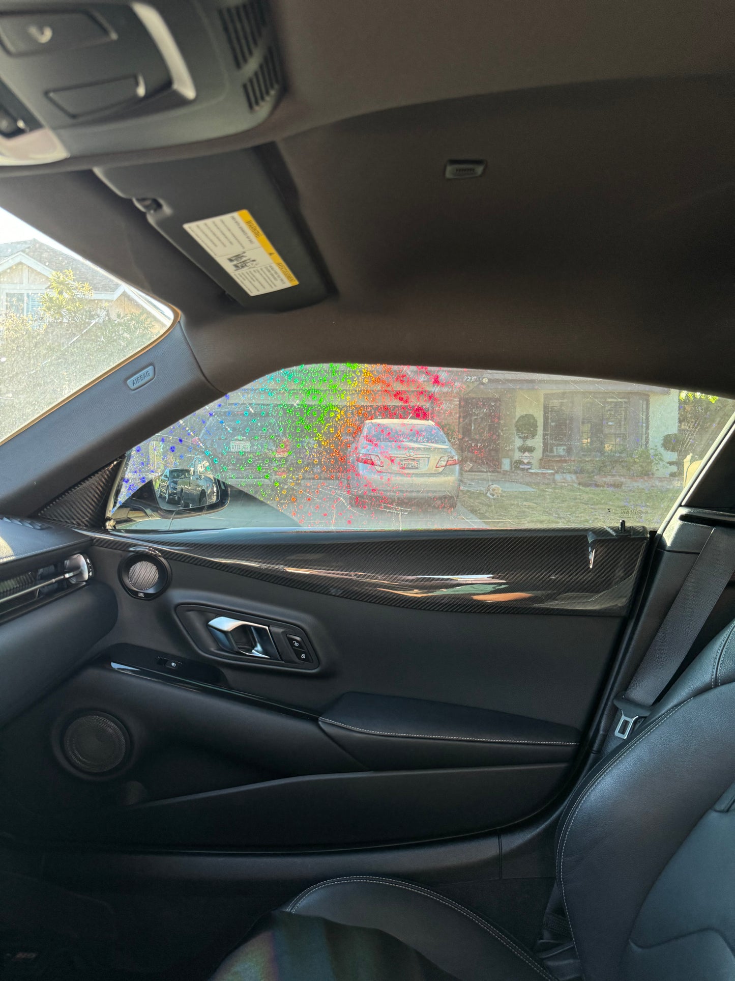 Dark Supernova Holographic Tint