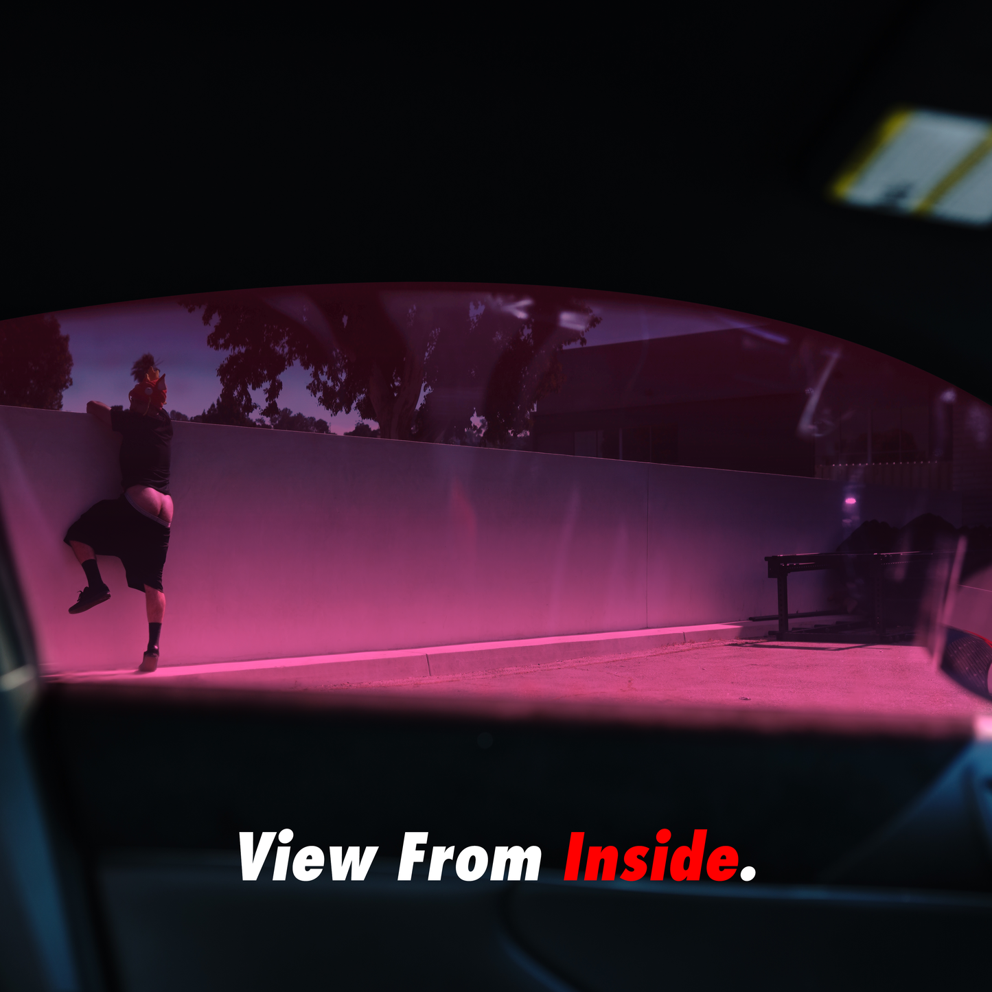 Red Chrome Mirror Tint